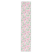 Chemin De Table Moyen Alligator Vin rose vert Preppy (Devant)
