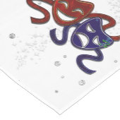 Chemin De Table Moyen American Drama Comedy & Tragédie (Coin)