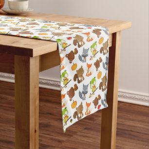 Chemin De Table Moyen Animaux de forêt, Animaux de forêt, Animaux d'auto