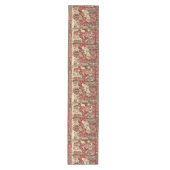 Chemin De Table Moyen ANIMAUX D'IMAGINAIRE, CHEVAUX, BOIS Rouge Vert Flo (Devant)