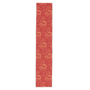 Chemin De Table Moyen Année lunaire 2024 motif dragon chinois