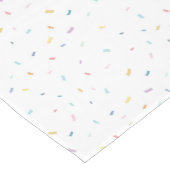 Chemin De Table Moyen Aquarelle douce Motif Confetti (Coin)