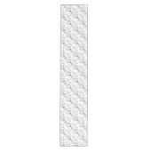 Chemin De Table Moyen Arbres de Noël Moyenne Table Runner (Devant)