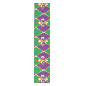 Chemin De Table Moyen Arrière - plan de bijoux Mardi Gras (Devant)