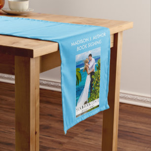 Chemin De Table Moyen Auteur de livres de signature Lt. Bleu ou Choisir
