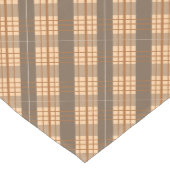 Chemin De Table Moyen Automne Classic Brown Plaid Table Runner (Coin)