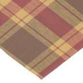Chemin De Table Moyen Autumn Plaid Faux Fabric Table Runner (Coin)