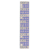 Chemin De Table Moyen Azure Lattice Mosaic Geometric Pattern 1297 (Devant)