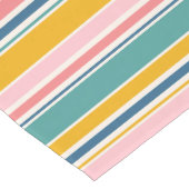 Chemin De Table Moyen Bandes de couleurs à thème de plage (Coin)