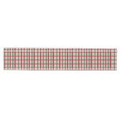 Chemin De Table Moyen Bandes rouges et vertes (Horizontal)