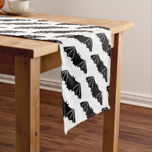 Chemin De Table Moyen Bats d'Halloween