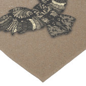 Chemin De Table Moyen Belle Chouette Rustique (Coin)