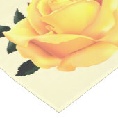Chemin De Table Moyen Belle Rose Jaune (Coin)
