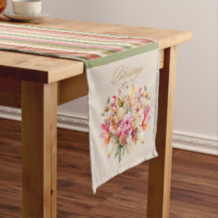 Chemin De Table Moyen Bénédictions d'automne Automne Romance Table Runne