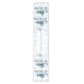 Chemin De Table Moyen Bleu Noël Chinoiserie Nutcracker (Devant)