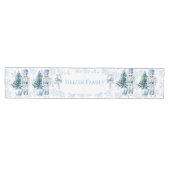 Chemin De Table Moyen Bleu Noël Chinoiserie Nutcracker (Horizontal)