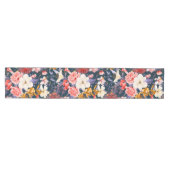 Chemin De Table Moyen Boho Floral Élégant (Horizontal)