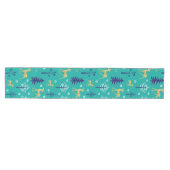 Chemin De Table Moyen Boho Trees Gold Deers Moderne (Horizontal)