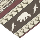 Chemin De Table Moyen Bois d'automne (Coin)