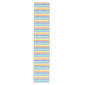 Chemin De Table Moyen Bright Beach Striped Motif (Devant)