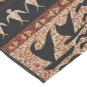 Chemin De Table Moyen Canoë hawaïen à voile Tapa (Coin)