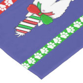 Chemin De Table Moyen Cat Butt Christmas Green (Coin)