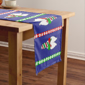 Chemin De Table Moyen Cat Butt Christmas Green (In Situ)