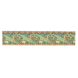 Chemin De Table Moyen Cerf et Lapin de Noël victorien - Walter Crane