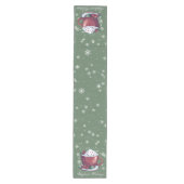 Chemin De Table Moyen Christmas Cup of Hot Chocolate | Green (Devant)