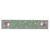 Chemin De Table Moyen Christmas Cup of Hot Chocolate | Green (Horizontal)