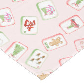 Chemin De Table Moyen Christmas Mahjong Tiles (Coin)