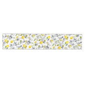 Chemin De Table Moyen citrons aquarelle 14 (Horizontal)