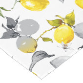 Chemin De Table Moyen citrons aquarelle 14 (Coin)