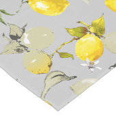 Chemin De Table Moyen citrons aquarelle 19 (Coin)