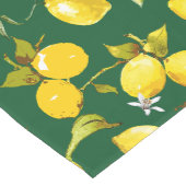 Chemin De Table Moyen citrons d'aquarelle 9 (Coin)