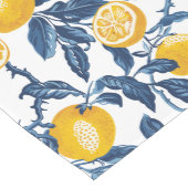 Chemin De Table Moyen Citrons méditerranéens Motif sans couture (Coin)