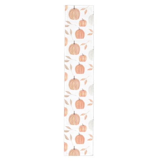 Chemin De Table Moyen Citrouille et Feuille d'automne (Devant)