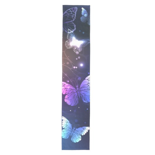 Chemin De Table Moyen Clowing Night Butterflies (Devant)