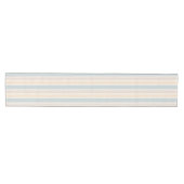 Chemin De Table Moyen Coastal Hamptons Stripe Table Runner (Horizontal)