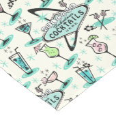 Chemin De Table Moyen Cocktails rétro atomiques (Coin)