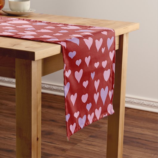 Chemin De Table Moyen Cœurs de la Saint-Valentin (In Situ)
