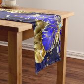 Chemin De Table Moyen Composition avec papillons Sapphire (In Situ)