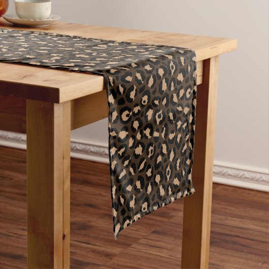 Chemin De Table Moyen Conception Série Léopard Classique 10 (In Situ)