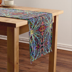 Chemin De Table Moyen Conclusion du motif de couleurs