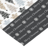 Chemin De Table Moyen Coordination de Noël noir et blanc (Coin)