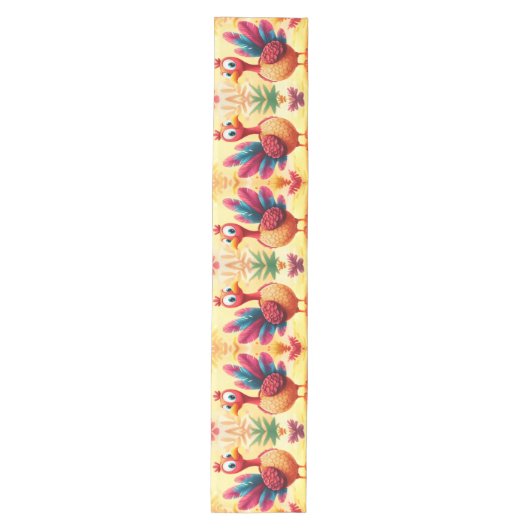 Chemin De Table Moyen Coup de table de Thanksgiving Turkey (Devant)