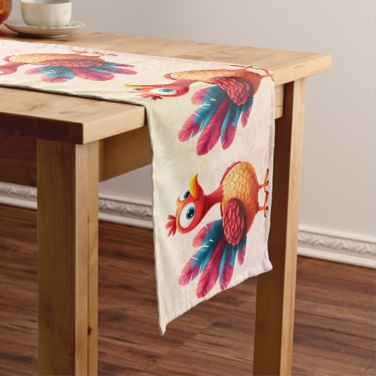 Chemin De Table Moyen Coup de table de Thanksgiving Turkey (In Situ)