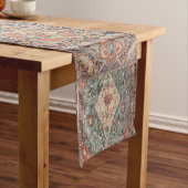 Chemin De Table Moyen coureur de table avec motif de tapis persan (In Situ)