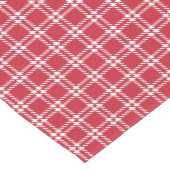 Chemin De Table Moyen Coureur de table blanche rouge (Coin)