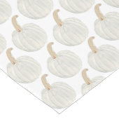 Chemin De Table Moyen Coureur de table Citrouille blanc (Coin)